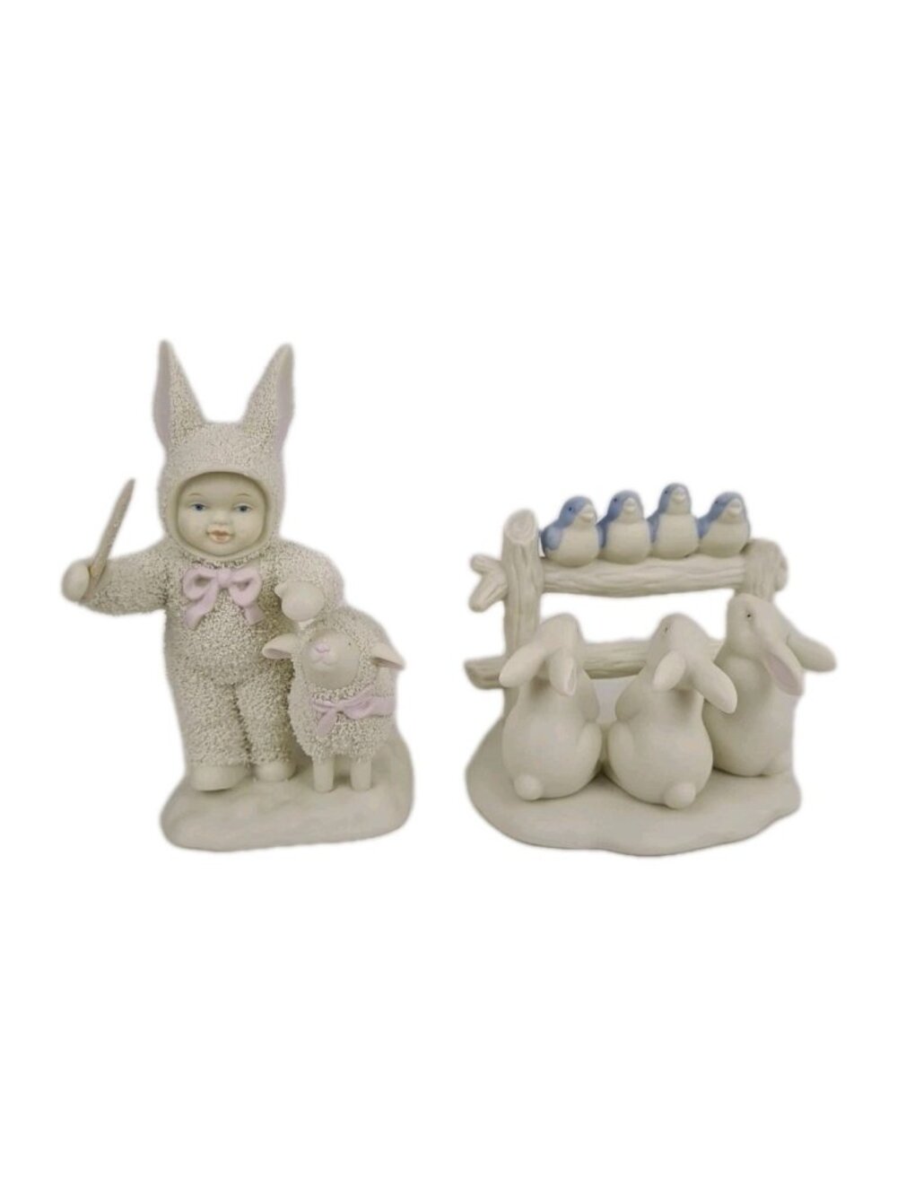 Department 56 Snowbunnies Let’s All Sing Like The Birdies Sing Figurine 26276